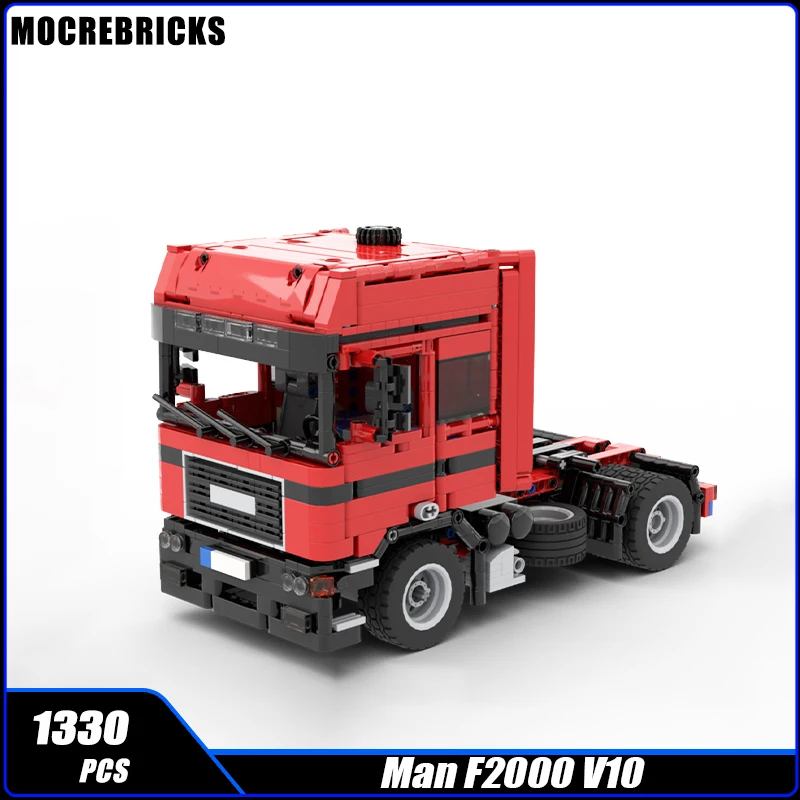 1330PCS Classic MOC-101103 Truck F2000 V10 Puzzle Building Block Technology DIY Assembly Model Adult Education Puzzle Toy Gifts
1330PCS Classic MOC-101103 Truck F2000 V10 Puzzle Building Block Technology DIY Assembly Model Adult Education Puzzle Toy Gifts