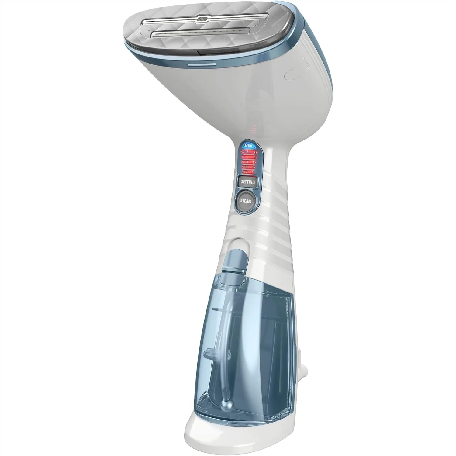 Handheld Garment Steamer for Clothes, Turbo ExtremeSteam 1875W Fabric Steamer, Portable Steamer with 3-in-1 Attachment, Blue
Handheld Garment Steamer for Clothes, Turbo ExtremeSteam 1875W Fabric Steamer, Portable Steamer with 3-in-1 Attachment, Blue