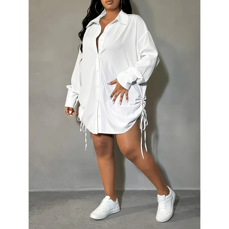 Women's Plus Size Long Sleeve Shirt
Women's Plus Size Long Sleeve Shirt