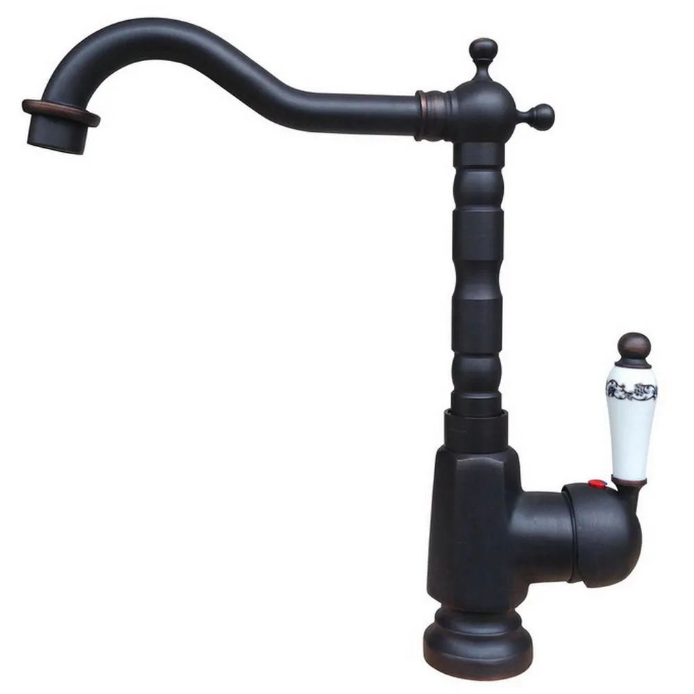 Black Oil Rubbed Bronze One Ceramic Flower Handle Bathroom Kitchen Basin Sink Faucet Mixer Tap Swivel Spout Deck Mounted mnf334
Black Oil Rubbed Bronze One Ceramic Flower Handle Bathroom Kitchen Basin Sink Faucet Mixer Tap Swivel Spout Deck Mounted mnf334