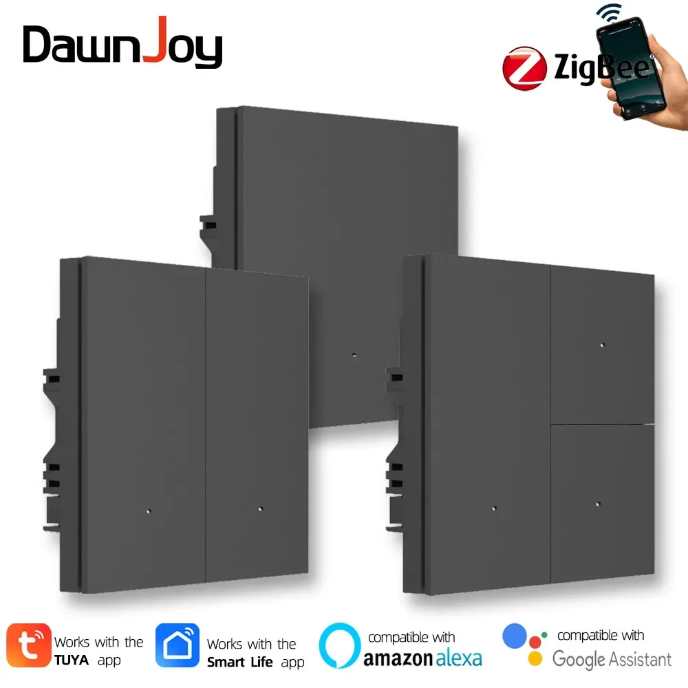 Умный Wi-Fi-переключатель Dawnjoy, умная серая металлическая кнопка, нейтральный провод европейского стандарта, работающий с приложением googlehone alexa, голосовое управление tuya
Умный Wi-Fi-переключатель Dawnjoy, умная серая металлическая кнопка, нейтральный провод европейского стандарта, работающий с приложением googlehone alexa, голосовое управление tuya