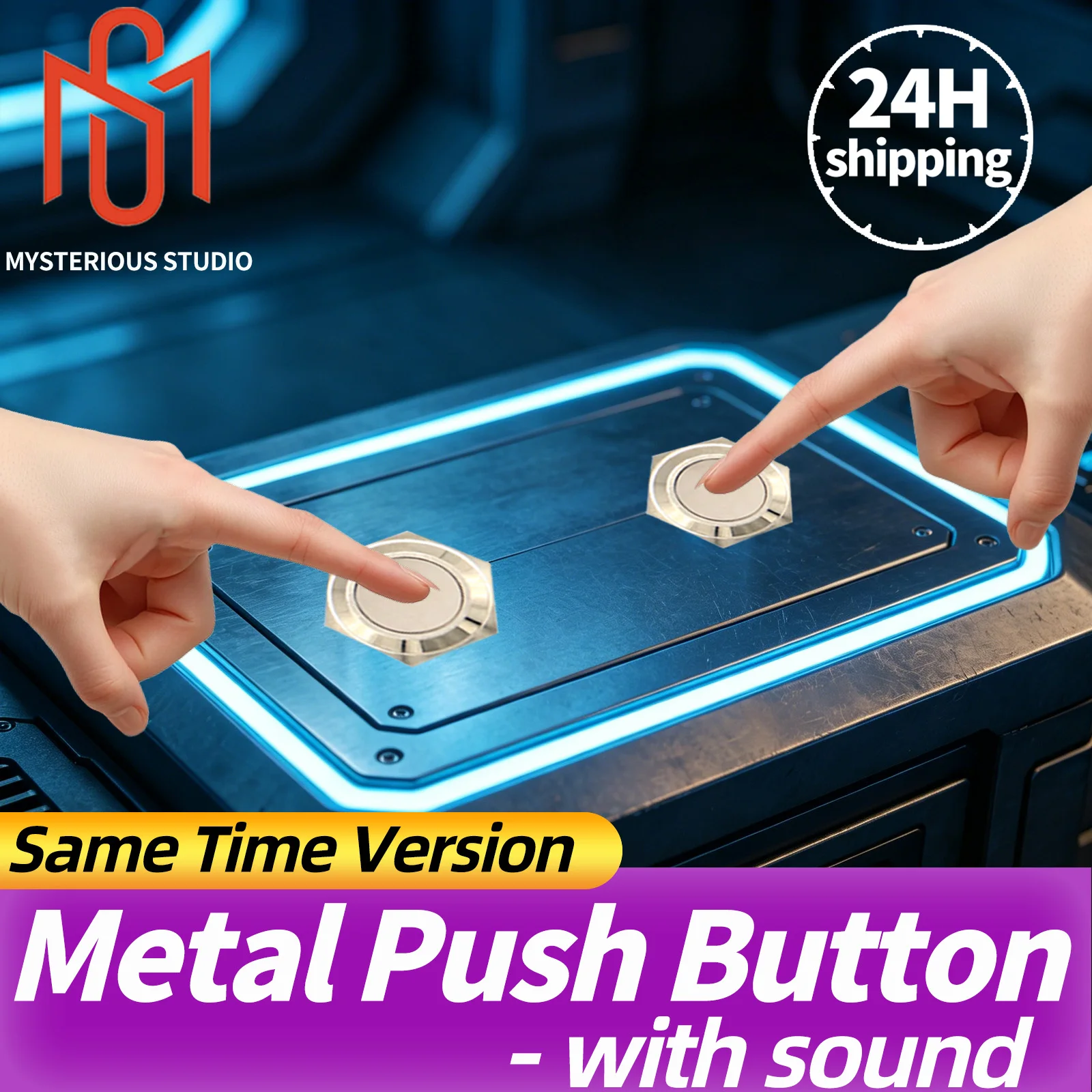 Mystery Studio Escape Room Prop Mechanics Props Electronic Puzzle Superb 1987 GY Metal Buttons Simultaneous Edition
Mystery Studio Escape Room Prop Mechanics Props Electronic Puzzle Superb 1987 GY Metal Buttons Simultaneous Edition