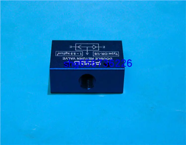 OR-1/8 Original Taiwan POSU shuttle valve OR-1/8 Pneumatic shuttle valve OR-1/8
OR-1/8 Original Taiwan POSU shuttle valve OR-1/8 Pneumatic shuttle valve OR-1/8