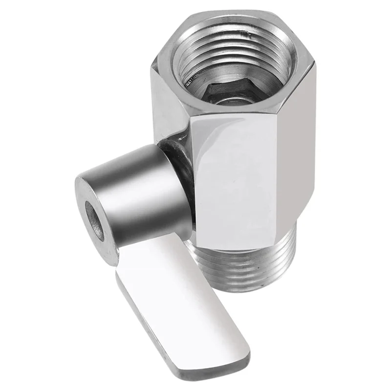 AB46-Shower Head Shut Off Valve, 304 Stainless Steel Mini Ball Valve NPT Thread(1/2Inch Male X 1/2Inch Female),4 Pack
AB46-Shower Head Shut Off Valve, 304 Stainless Steel Mini Ball Valve NPT Thread(1/2Inch Male X 1/2Inch Female),4 Pack