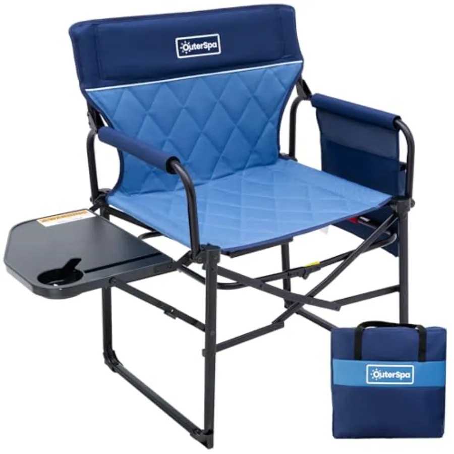 Camping Folding Chairs for Outside, Foldable Camp Chairs for Adults Heavy Duty, Oversized Directors Camping Chair with Table fo
Camping Folding Chairs for Outside, Foldable Camp Chairs for Adults Heavy Duty, Oversized Directors Camping Chair with Table fo