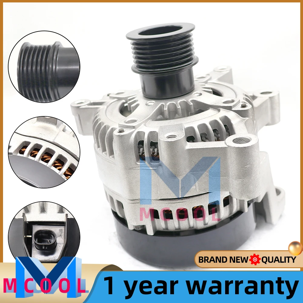 180A 12V CW SD6 Generator Alternator for 2019-2024 BMW G01 X3 G02 X4 G05 X5 B46 B58 8634166 12318689831 12318634166
180A 12V CW SD6 Generator Alternator for 2019-2024 BMW G01 X3 G02 X4 G05 X5 B46 B58 8634166 12318689831 12318634166