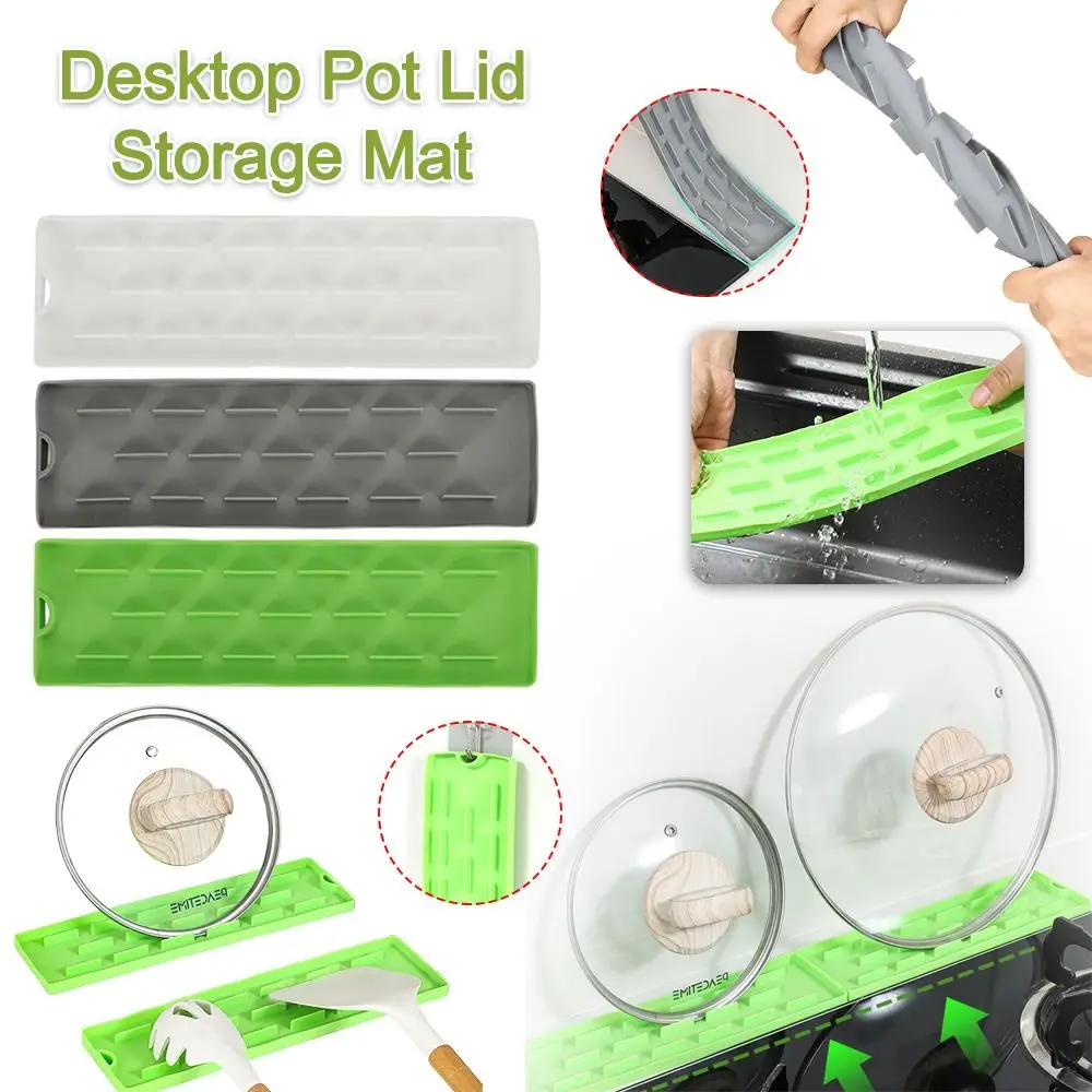 Multi-function Countertop Pot Lid Storage Mat Splash Non-Slip Kitchen Sink Pad Countertop Protector
Multi-function Countertop Pot Lid Storage Mat Splash Non-Slip Kitchen Sink Pad Countertop Protector