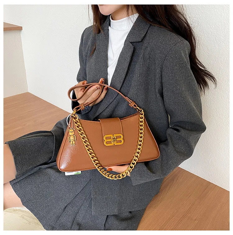 2025 New Women's Crossbody Bag - Personalized Chain Detail Underarm Purse, Stylish & Functional
2025 New Women's Crossbody Bag - Personalized Chain Detail Underarm Purse, Stylish & Functional