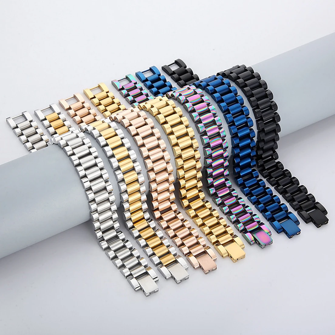 Trendy 10MM/15MM Gold Plated Chain Wristband Bracelet For Men Women Stainless Steel Bangle Mannen Armband Jewelry
Trendy 10MM/15MM Gold Plated Chain Wristband Bracelet For Men Women Stainless Steel Bangle Mannen Armband Jewelry