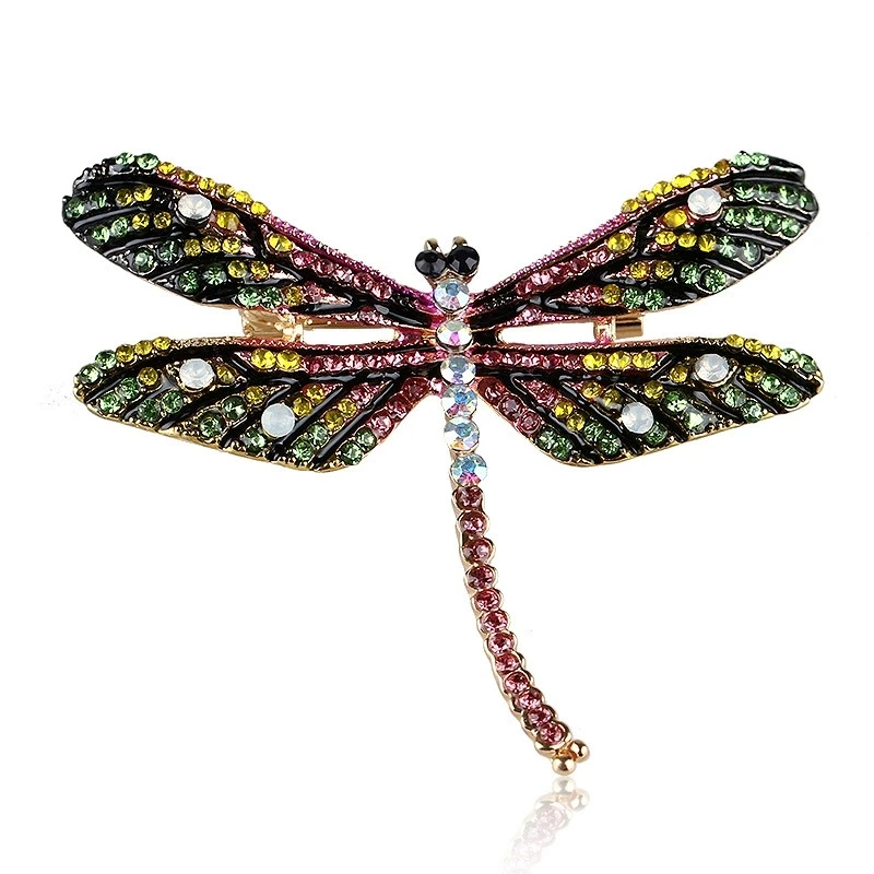Woman Flying Dragonfly Rhinestone Brooch Boutique Elegant Lady Clothing Accessories Insect Pin Banquet Brooch Pin Gift
Woman Flying Dragonfly Rhinestone Brooch Boutique Elegant Lady Clothing Accessories Insect Pin Banquet Brooch Pin Gift