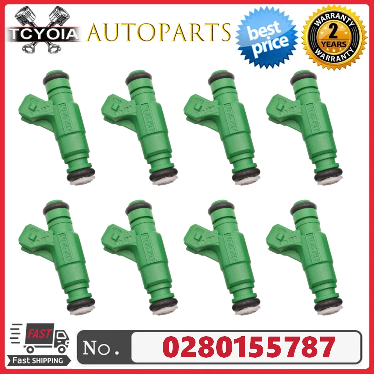 PEIVSO 8 шт. 0280155787 FJ897 85212192 Топливная форсунка для Land Rover Discovery 1999 ~ 2002 Range Rover 1999 ~ 2000 4.0L V8
PEIVSO 8 шт. 0280155787 FJ897 85212192 Топливная форсунка для Land Rover Discovery 1999 ~ 2002 Range Rover 1999 ~ 2000 4.0L V8