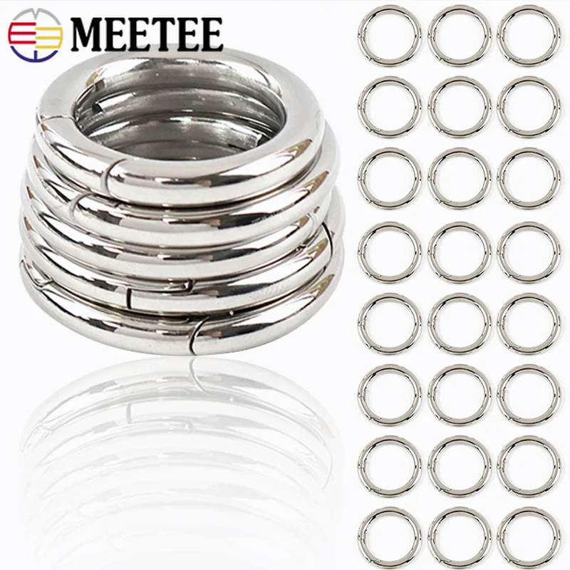 3Pcs 10-35mm Metal Buckles Stainless Steel Openable O Ring Keychain Carabiner Clips Spring Clasp Snap Hook DIY Bag Accessories
3Pcs 10-35mm Metal Buckles Stainless Steel Openable O Ring Keychain Carabiner Clips Spring Clasp Snap Hook DIY Bag Accessories