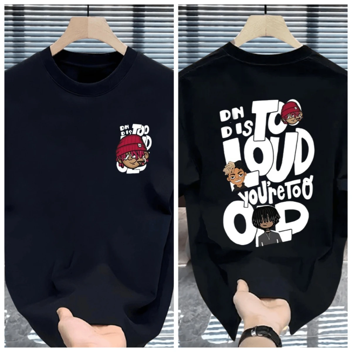American Street Trendy Brand Hip Hop Short-sleeved Men's Creative Letter Loose Half-sleeved T-shirt Trendy Couple T-shirt Summer
American Street Trendy Brand Hip Hop Short-sleeved Men's Creative Letter Loose Half-sleeved T-shirt Trendy Couple T-shirt Summer