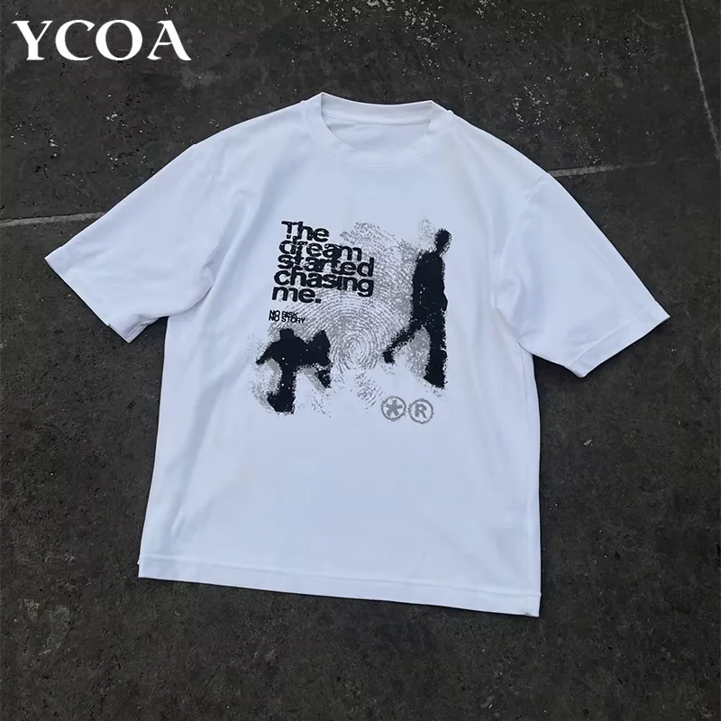 Men's Oversized Cotton Short-sleeved Shadow Print Y2K Shirt, Original Street Style Retro Pattern
Men's Oversized Cotton Short-sleeved Shadow Print Y2K Shirt, Original Street Style Retro Pattern