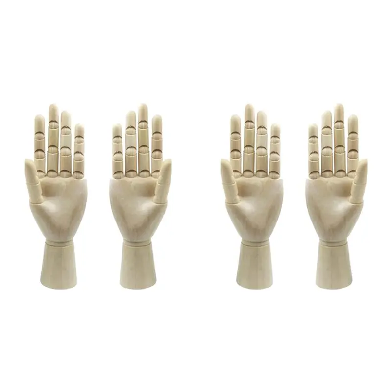 【HOUSEHOLD GOODS】Wood Artist Drawing Manikin Articulated Mannequin With Wooden Flexible Fingers 4 Pcs(10 Inches-Left Hand Right
【HOUSEHOLD GOODS】Wood Artist Drawing Manikin Articulated Mannequin With Wooden Flexible Fingers 4 Pcs(10 Inches-Left Hand Right