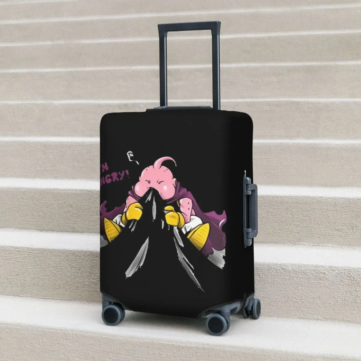Majin Buu Hungry Cute Suitcase Cover Protection Elastic Trip Luggage Protector Covers for 18-32 Inch
Majin Buu Hungry Cute Suitcase Cover Protection Elastic Trip Luggage Protector Covers for 18-32 Inch