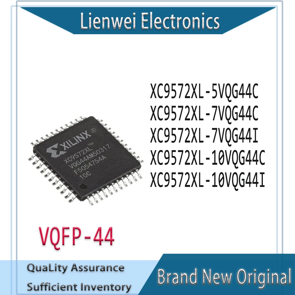 100% New Original XC9572XL-5VQG44C XC9572XL-7VQG44C XC9572XL-7VQG44I XC9572XL-10VQG44C XC9572XL-10VQG44I IC Chipset VQFP-44
100% New Original XC9572XL-5VQG44C XC9572XL-7VQG44C XC9572XL-7VQG44I XC9572XL-10VQG44C XC9572XL-10VQG44I IC Chipset VQFP-44