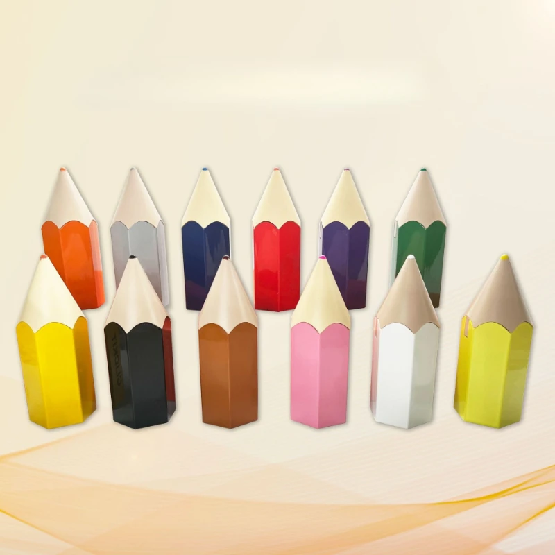 The Latest High-value Multi-color Metal Cute Pencil Lighter Personalized Trendy Windproof Blue Flame Lighter Cute Student Gift
The Latest High-value Multi-color Metal Cute Pencil Lighter Personalized Trendy Windproof Blue Flame Lighter Cute Student Gift