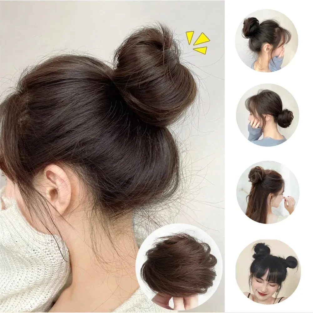 Synthetic Ball Head Natural Wig Loop Hair Ornament Fluffy Ancient Style Wig Pack Lazy Person Hair Pan Ball Head Straight Hair
Synthetic Ball Head Natural Wig Loop Hair Ornament Fluffy Ancient Style Wig Pack Lazy Person Hair Pan Ball Head Straight Hair