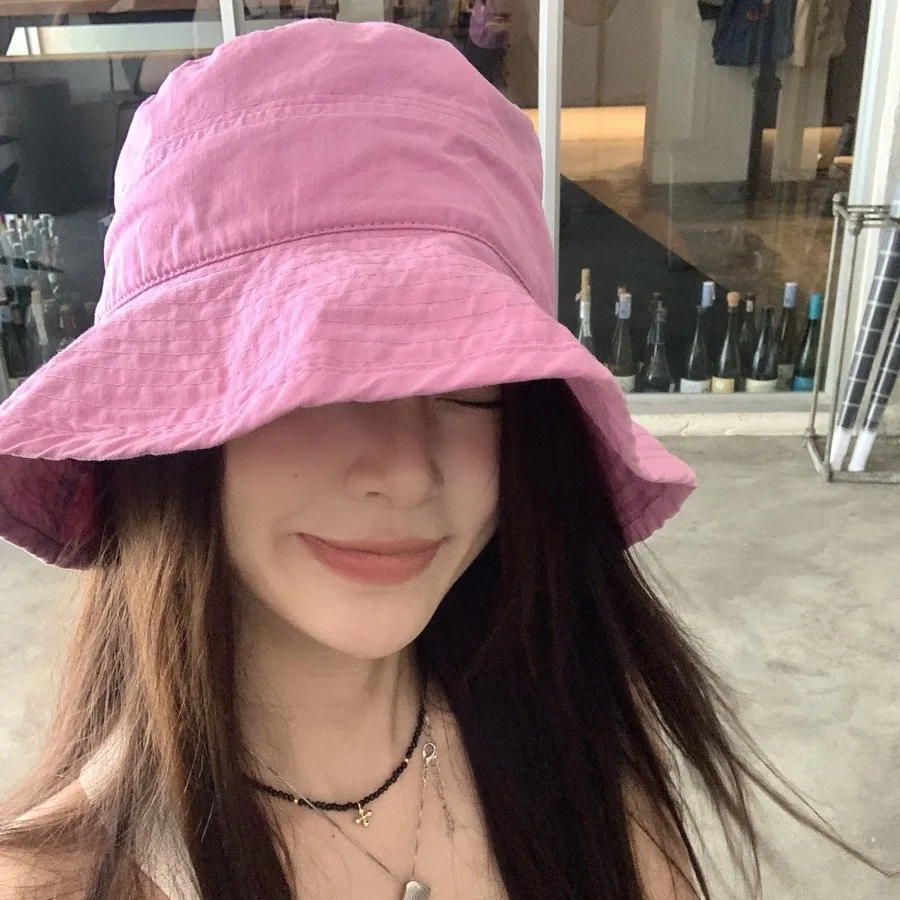 Sunscreen Hat Summer Dopamine Fashionable Simple Versatile Quick drying Thin Sunscreen Hat Foldable Sunscreen Fisherman's Hat
Sunscreen Hat Summer Dopamine Fashionable Simple Versatile Quick drying Thin Sunscreen Hat Foldable Sunscreen Fisherman's Hat