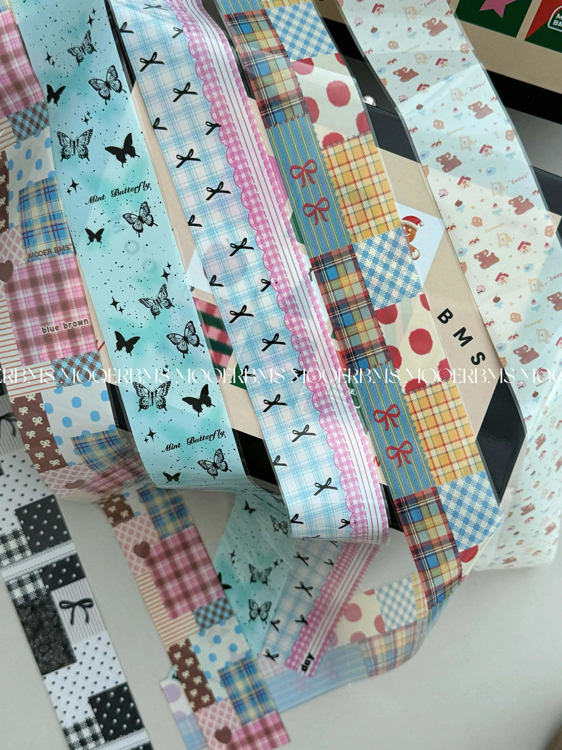 Korean Style Butterfly Polka Dot Plaid Pattern Cute Illustration Manicure Transfer Paper(Need To Match Transfer Glue)
Korean Style Butterfly Polka Dot Plaid Pattern Cute Illustration Manicure Transfer Paper(Need To Match Transfer Glue)