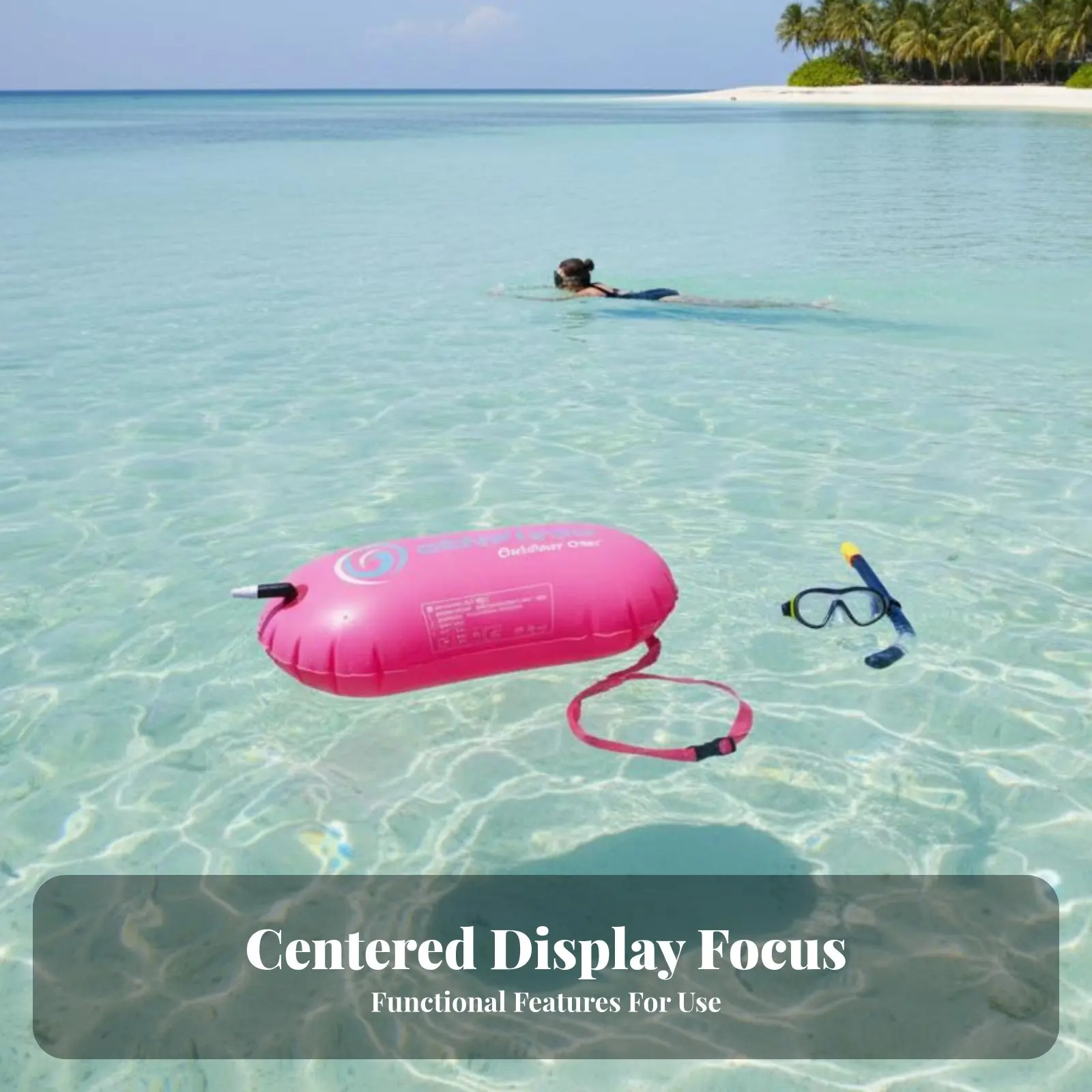 Outdoor Water Tow Buoy Provides Buoyancy
Outdoor Water Tow Buoy Provides Buoyancy