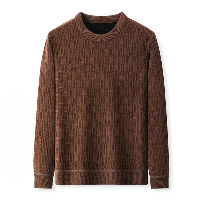 2026 Winter Men's Sweater Plush Crew Neck Winter Top Warm Thickened Bottom Shirt T-Shirt
2026 Winter Men's Sweater Plush Crew Neck Winter Top Warm Thickened Bottom Shirt T-Shirt