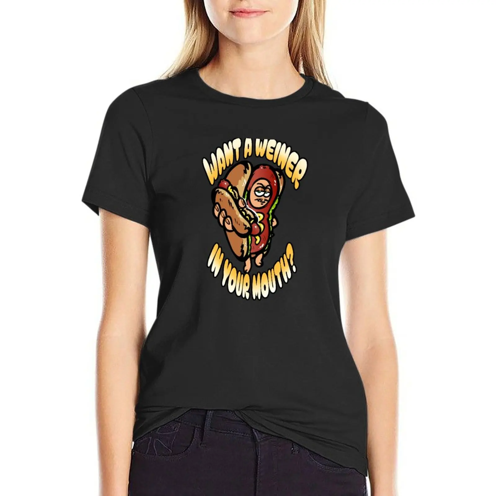 Hot Dog Fella Design T-Shirt animal prinfor female blanks Women clothes
Hot Dog Fella Design T-Shirt animal prinfor female blanks Women clothes