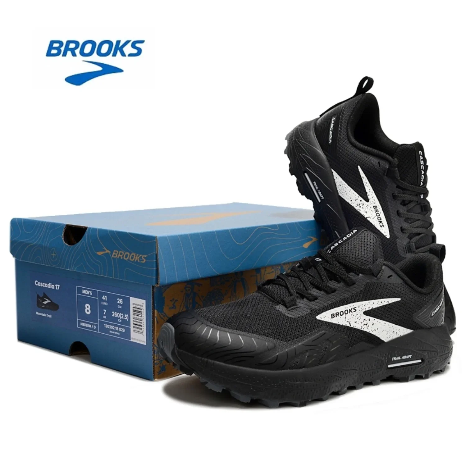 Brooks Men's Cascadia 17 Trail Running Shoe: Long-Distance Road Sport Training Casual Sneakers
Brooks Men's Cascadia 17 Trail Running Shoe: Long-Distance Road Sport Training Casual Sneakers