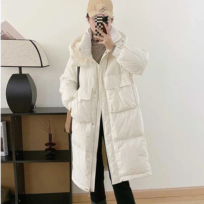 2023 Winter New Pocket Zipper Down Jacket Thicken Warm Solid Color Down Jacket Women's Simple Style Casual Straight Down Jacket
2023 Winter New Pocket Zipper Down Jacket Thicken Warm Solid Color Down Jacket Women's Simple Style Casual Straight Down Jacket