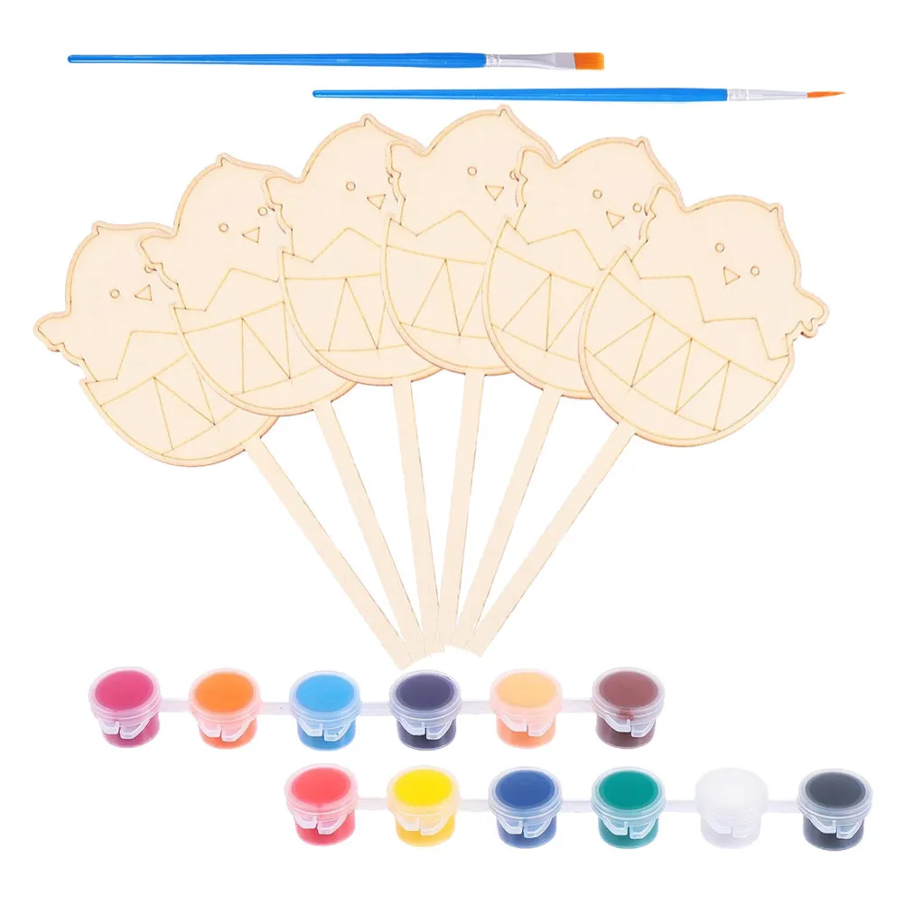 1Set Easter Wooden Chick Insert Crafts Kids DIY Painting Decoration Easter Party Garden Stake Wooden Craft Natural Wood Signs
1Set Easter Wooden Chick Insert Crafts Kids DIY Painting Decoration Easter Party Garden Stake Wooden Craft Natural Wood Signs