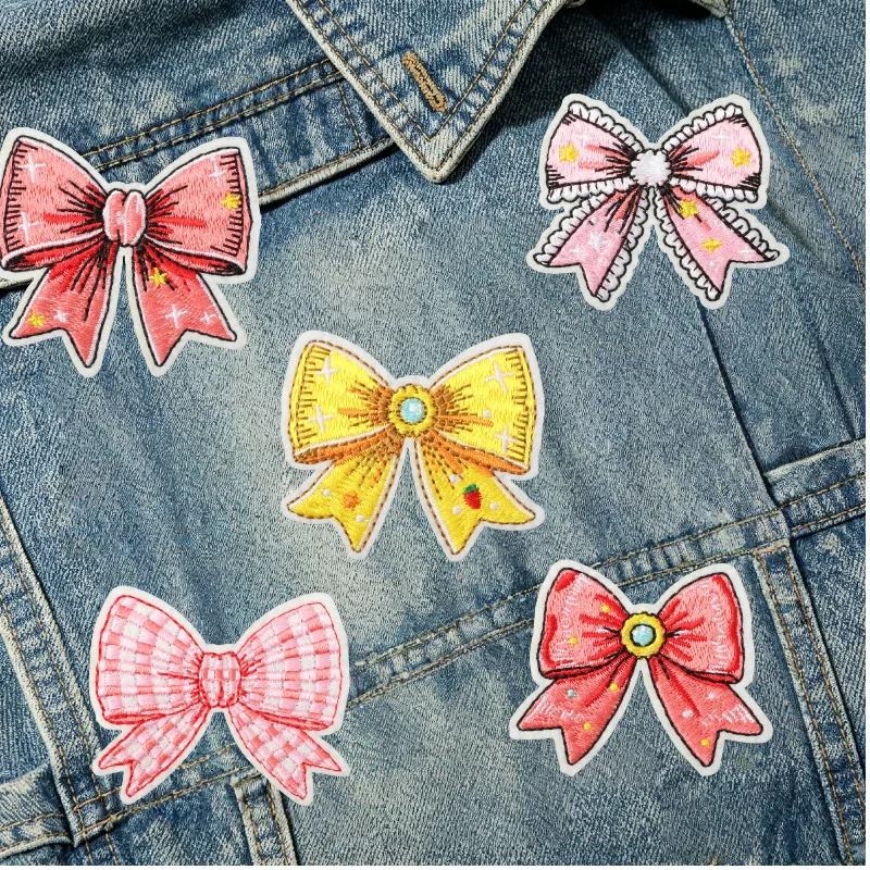 1/14PCS Color Bow Embroidery Cloth Cartoon Baby Clothes Decorative Patch Plaid Bow Label Ironing DIY Arts,Crafts & Sewing
1/14PCS Color Bow Embroidery Cloth Cartoon Baby Clothes Decorative Patch Plaid Bow Label Ironing DIY Arts,Crafts & Sewing