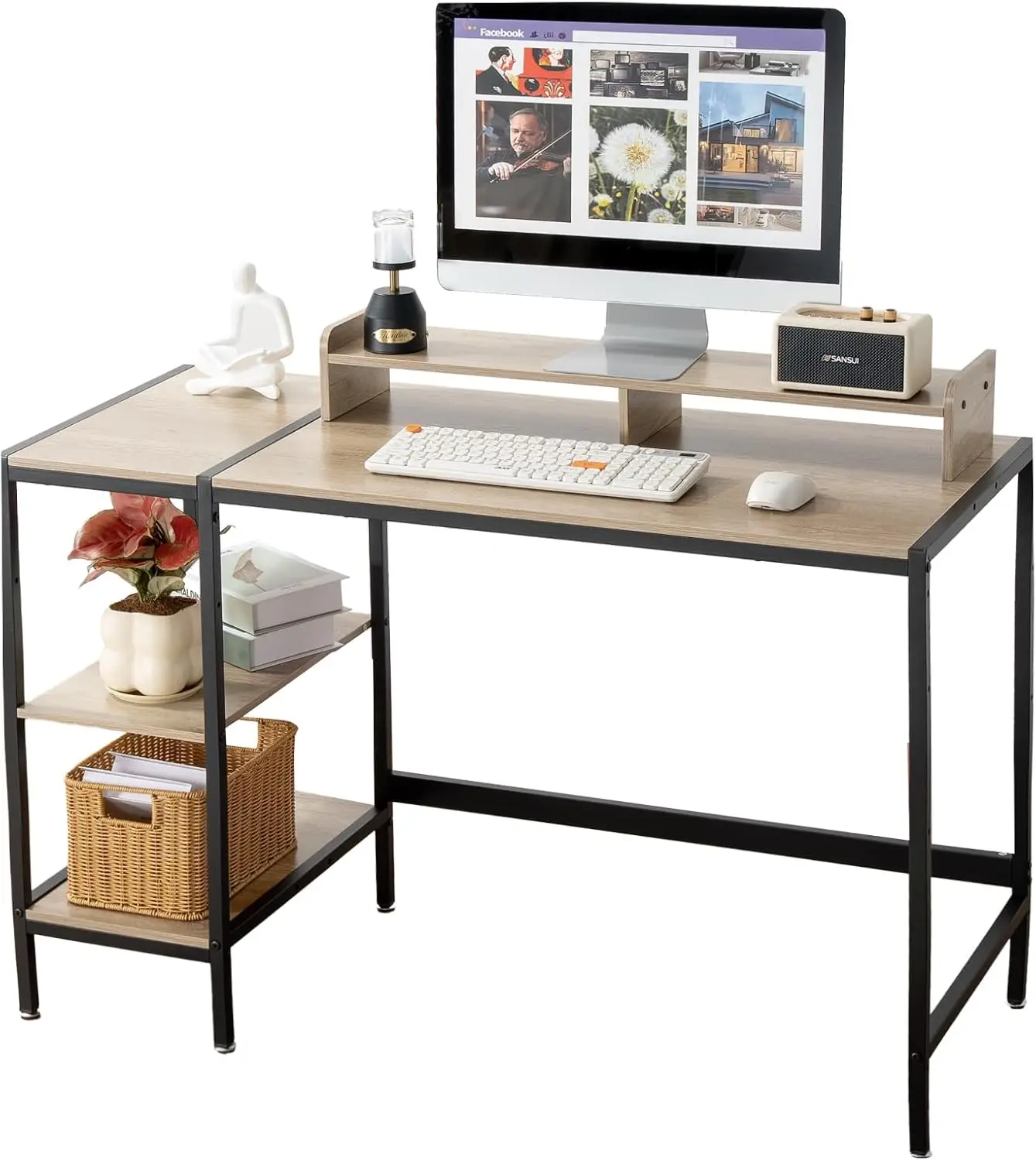 Gaming Desk Wood Standard Size Basic Function All Seasons Black
Gaming Desk Wood Standard Size Basic Function All Seasons Black