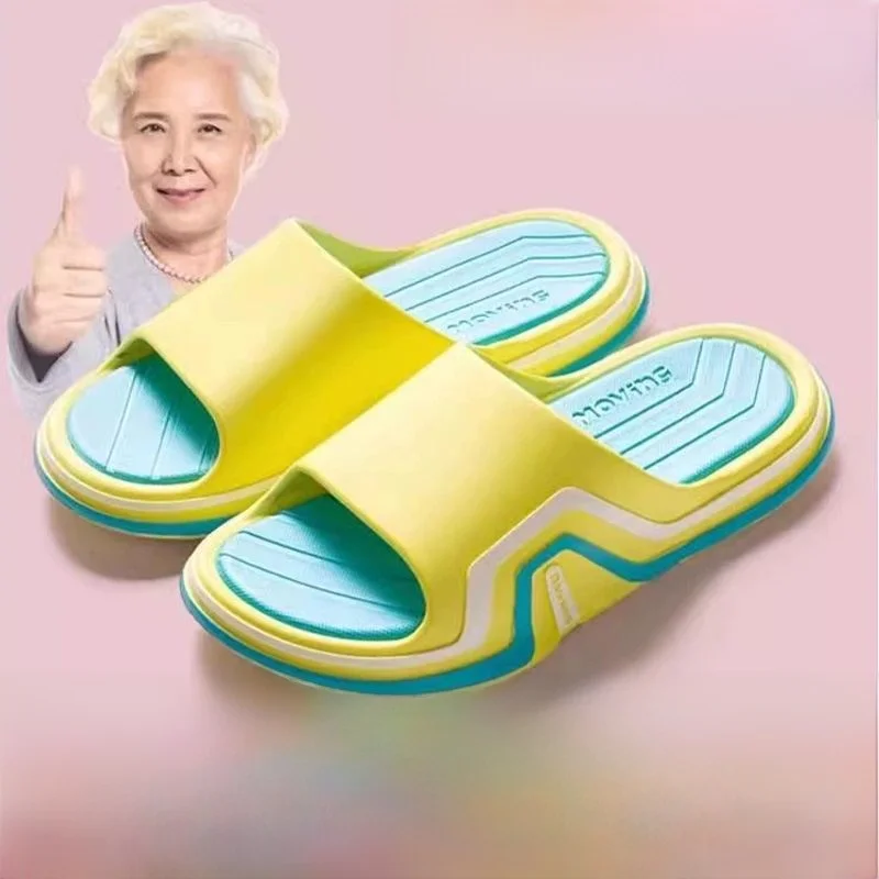 Anti-Slip Bathroom Slippers for Women Elderly Fall Prevention Home Use Odor Control New 2025 Ladies Flat Sandals Comfortable
Anti-Slip Bathroom Slippers for Women Elderly Fall Prevention Home Use Odor Control New 2025 Ladies Flat Sandals Comfortable