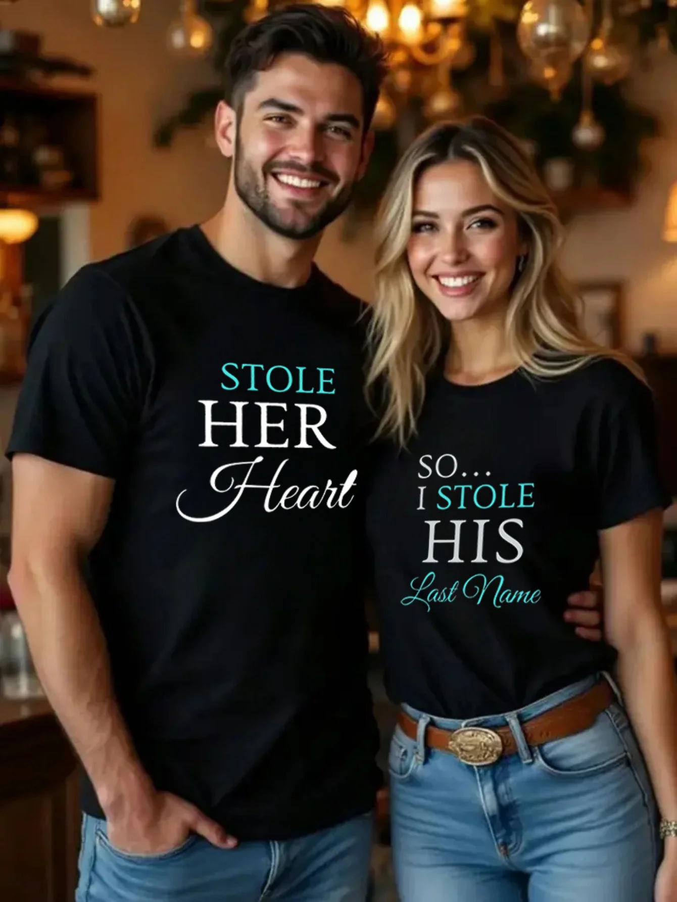 1pc Couple Set Couples Shirt Married Husband and Wife Wedding Gift Short Sleeve 100% Cotton Crew Neck Short Sleeve Tee
1pc Couple Set Couples Shirt Married Husband and Wife Wedding Gift Short Sleeve 100% Cotton Crew Neck Short Sleeve Tee