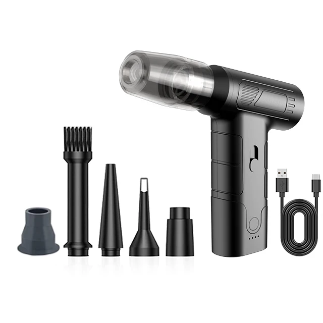 STLFHandheld Car Vacuum Cleaner 130000rpm Vacuum Mini Turbo Jet Fan Cleaner Air Duster With Multi-Nozzles for Car Home Office Pe
STLFHandheld Car Vacuum Cleaner 130000rpm Vacuum Mini Turbo Jet Fan Cleaner Air Duster With Multi-Nozzles for Car Home Office Pe