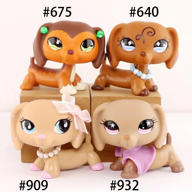 Mini Pet Shop Dachshund Set #675 #640 #909 081 4pcs Dog with Accessories for Pets
Mini Pet Shop Dachshund Set #675 #640 #909 081 4pcs Dog with Accessories for Pets