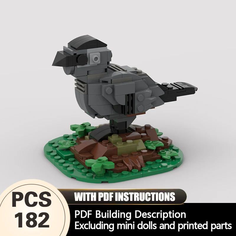 Creators Animal Series Model MOC Building Bricks Gray Catbird Modular Technology Gifts Holiday Assemble Children Toys Suit
Creators Animal Series Model MOC Building Bricks Gray Catbird Modular Technology Gifts Holiday Assemble Children Toys Suit