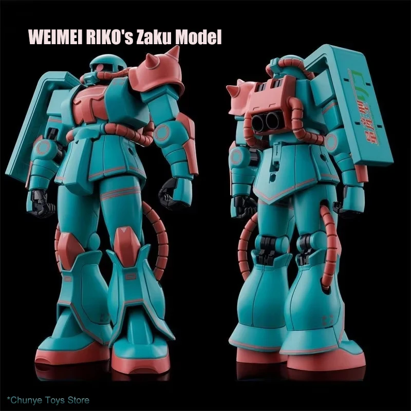 WEIMEI RIKO's Zaku Model HG 1/144 HGUC PB Limited Edition Assembly Kit - Action Figure Plastic Model Toy Gift for Collectors 
WEIMEI RIKO's Zaku Model HG 1/144 HGUC PB Limited Edition Assembly Kit - Action Figure Plastic Model Toy Gift for Collectors