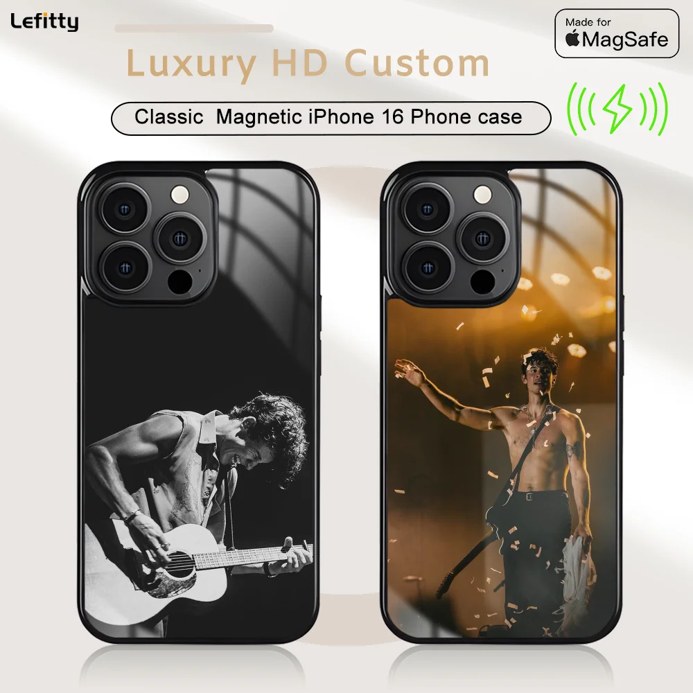 Music S-Shawn Mendes Phone Case For iPhone 16 15 14 13 12 11 Pro Max Plus Mini Magnetic Magsafe Wireless Charging Cover
Music S-Shawn Mendes Phone Case For iPhone 16 15 14 13 12 11 Pro Max Plus Mini Magnetic Magsafe Wireless Charging Cover
