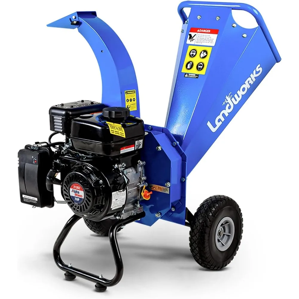 Mini Wood Chipper Shredder Mulcher Heavy Duty Compact Design 3" Inch Max Capacity
Mini Wood Chipper Shredder Mulcher Heavy Duty Compact Design 3" Inch Max Capacity