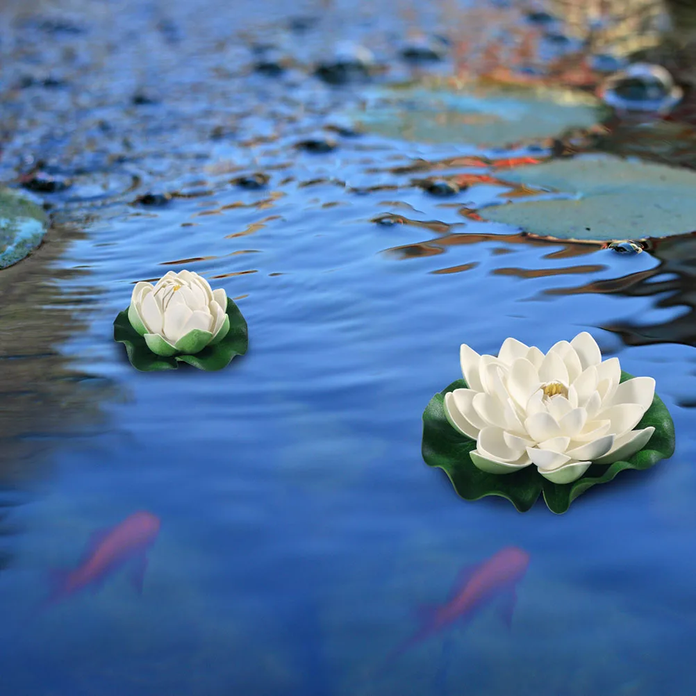 8pcs Artificial Lotus Leaves Floating Flowers for Pond Fish Tank Decor Garden Party Supplies Aquarium Landscape Decor Fake
8pcs Artificial Lotus Leaves Floating Flowers for Pond Fish Tank Decor Garden Party Supplies Aquarium Landscape Decor Fake