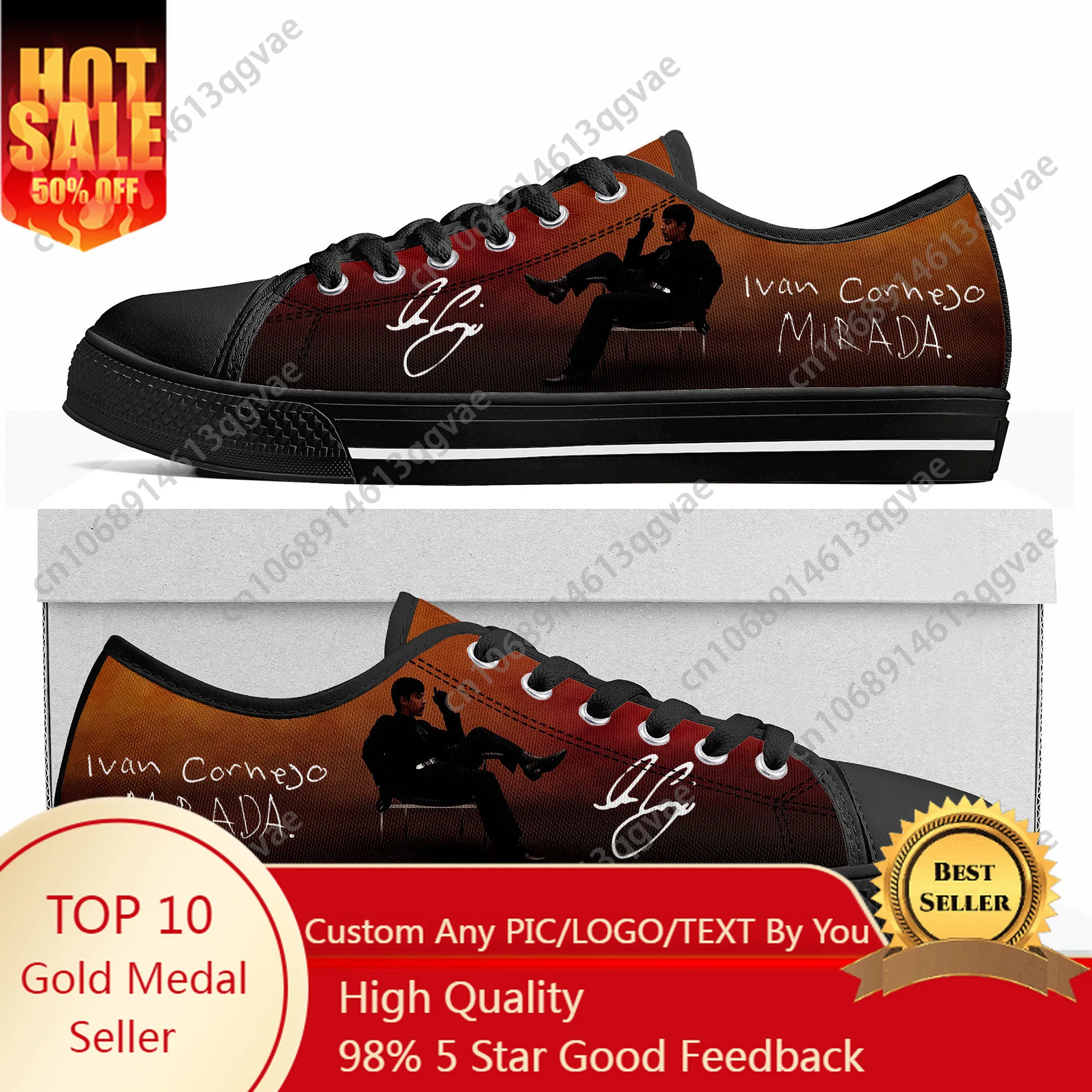 Ivan Cornejo Low Top Sneakers Womens Mens Teenager High Quality Shoes Tailor-Made Canvas Sneaker Shoe
Ivan Cornejo Low Top Sneakers Womens Mens Teenager High Quality Shoes Tailor-Made Canvas Sneaker Shoe