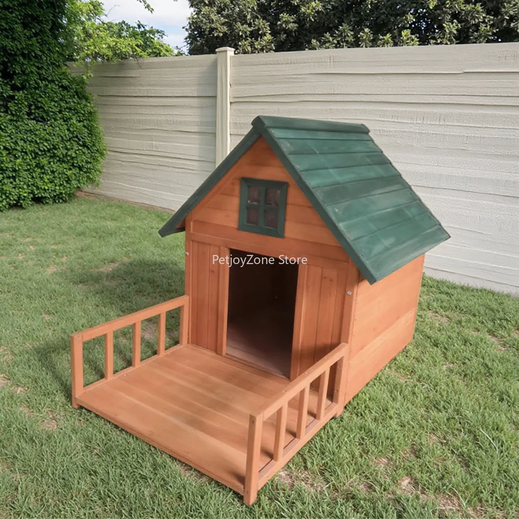SDD025 Eco-Friendly Fashionable Wooden Pet House Waterproof Roof Durable Kennel For Small/Medium Dogs Furniture For All Seasons
SDD025 Eco-Friendly Fashionable Wooden Pet House Waterproof Roof Durable Kennel For Small/Medium Dogs Furniture For All Seasons