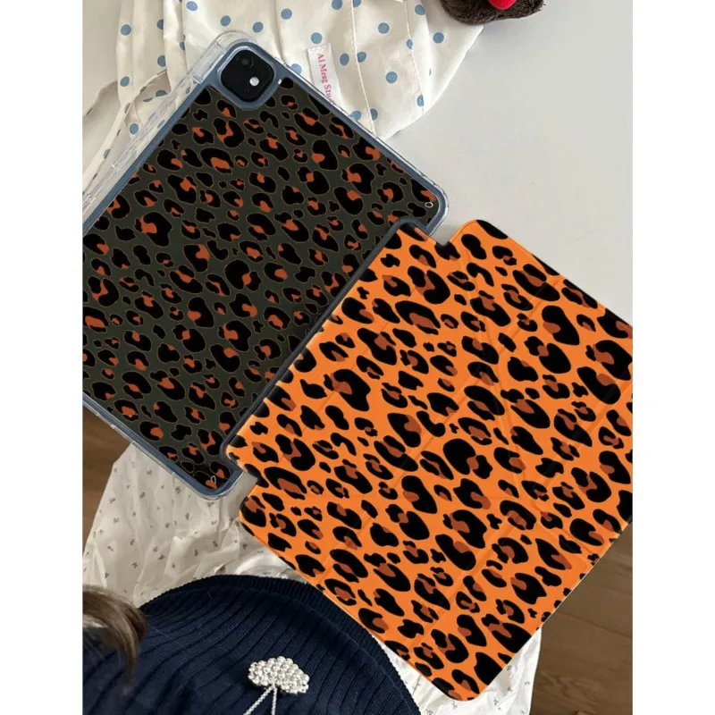 Fashion Orange Leopard Tablets Case With Pencil Holder For Samsung Tab A9/A11 8.7in Tad A8 10.5/S6 Lite 10.4inch Cover For Women
Fashion Orange Leopard Tablets Case With Pencil Holder For Samsung Tab A9/A11 8.7in Tad A8 10.5/S6 Lite 10.4inch Cover For Women