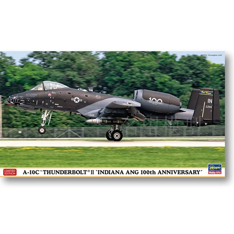 static assembly model Hasegawa-02409 1/72 scale For U.S. A-10C Thunderbolt II "Indiana ANG 100th IMO" aircraft model kit
static assembly model Hasegawa-02409 1/72 scale For U.S. A-10C Thunderbolt II "Indiana ANG 100th IMO" aircraft model kit