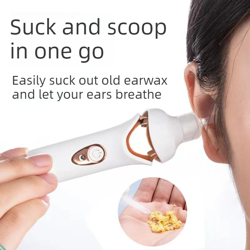Electric Ear Wax Remover Visual LED Light Suction Ear Scoop Luminous Ear Cleaner Portable Soft For Adults Kids Safe Care Tool
Electric Ear Wax Remover Visual LED Light Suction Ear Scoop Luminous Ear Cleaner Portable Soft For Adults Kids Safe Care Tool
