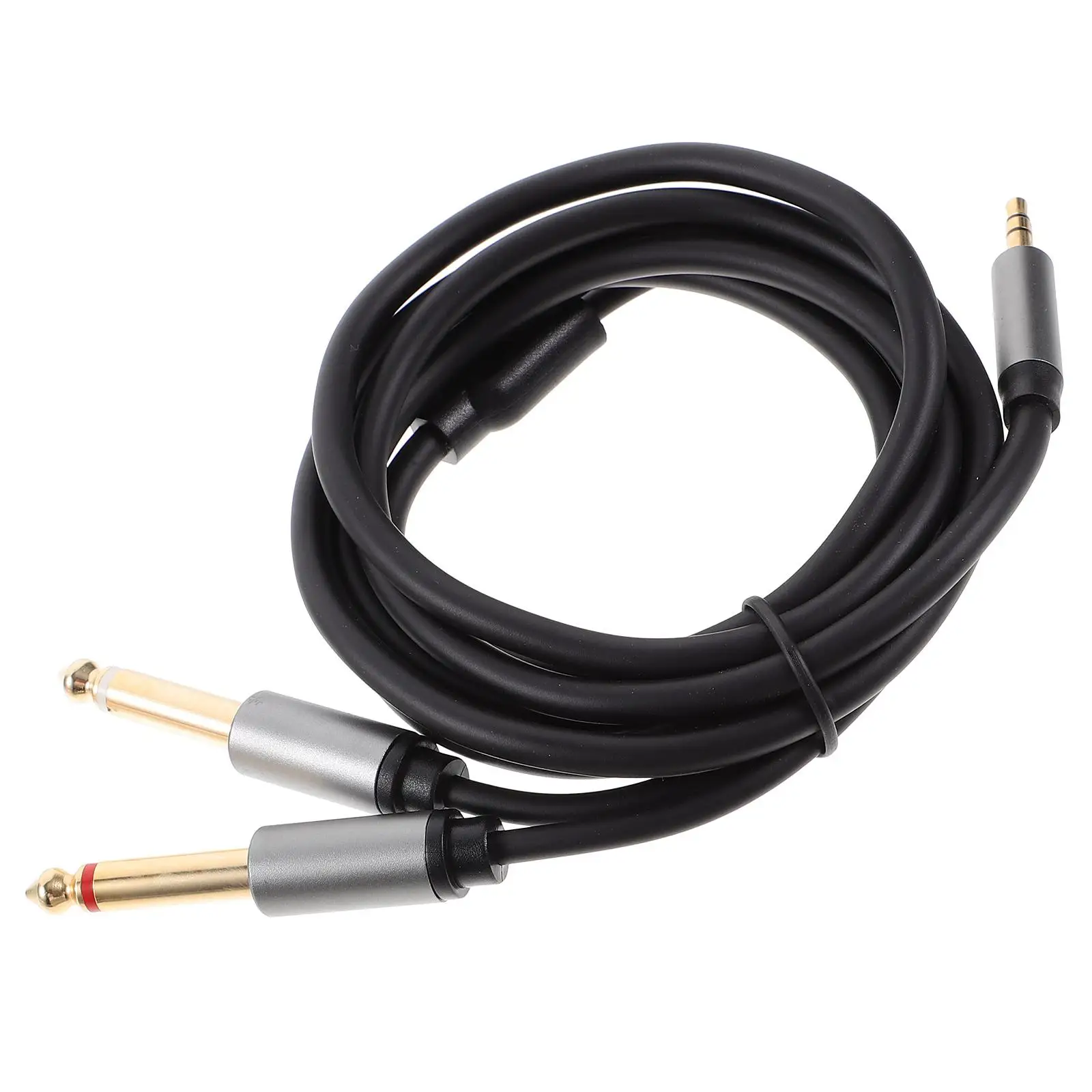 6.5mm to 3.5mm Audio Cable Double Channel Speaker Wire for Laptops Mixing Console Car AUX Cord 1.5M Stone Grey for Computer
6.5mm to 3.5mm Audio Cable Double Channel Speaker Wire for Laptops Mixing Console Car AUX Cord 1.5M Stone Grey for Computer