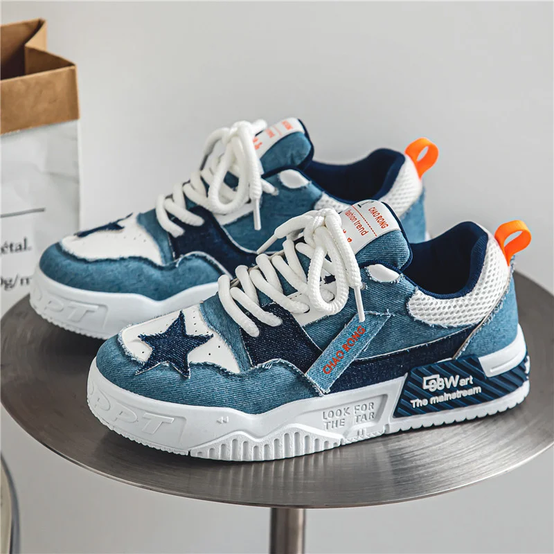 New Arrivals Men's Skate Shoes Punk Platform Skateboarding Shoes Men Sneakers Low Cut Lace Up Designer Shoes Man zapatos hombre
New Arrivals Men's Skate Shoes Punk Platform Skateboarding Shoes Men Sneakers Low Cut Lace Up Designer Shoes Man zapatos hombre