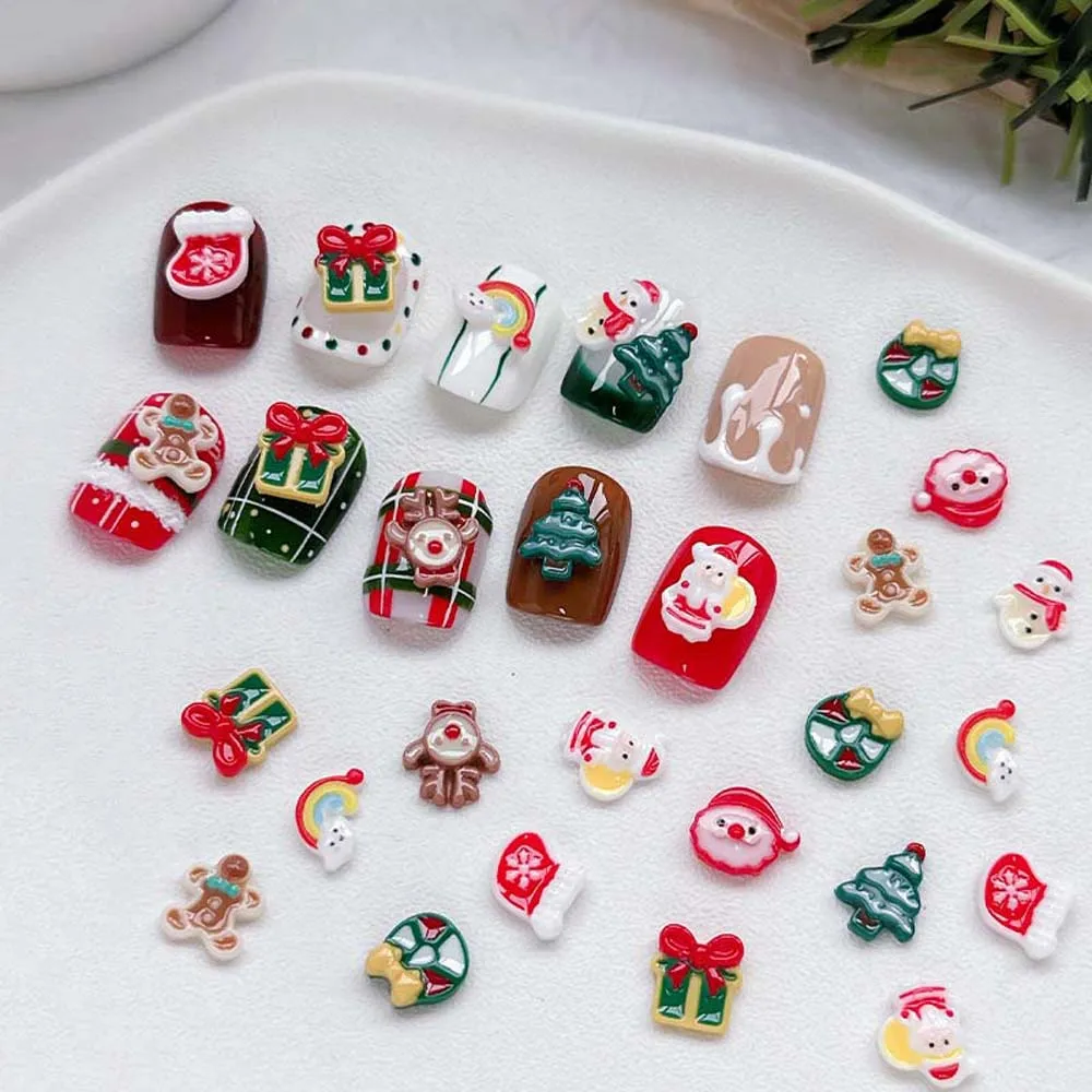 20Pcs/set Manicure Ornaments Christmas Luminous Nail Decorations Winter Xmas Nail Art Charms Christmas Nail Rhinestones
20Pcs/set Manicure Ornaments Christmas Luminous Nail Decorations Winter Xmas Nail Art Charms Christmas Nail Rhinestones